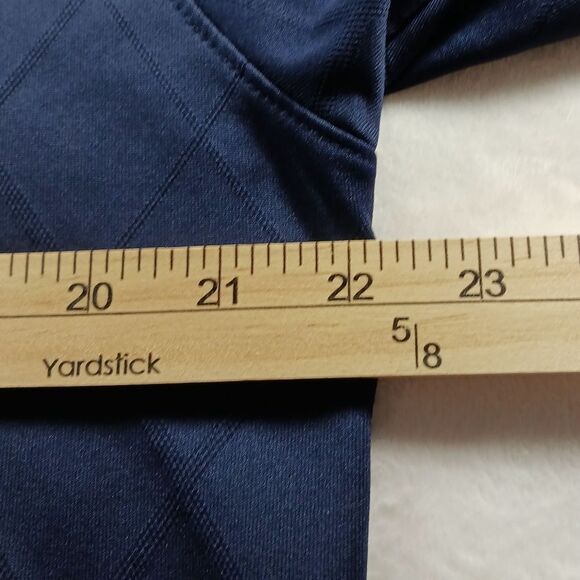 Champion Duo Dry Men's Large Golf Shirt/ Polo Shirt 3 Button. Blue.............. - Picture 9 of 11